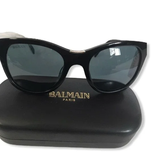 Balmain Round Acetate/ Metal Sunglasses Balmain Brigade Round Metal & Acetate Sunglasses - Bergdorf  main image 4